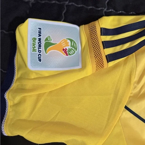 adidas Yellow Soccer Jersey - Picture 3 of 5